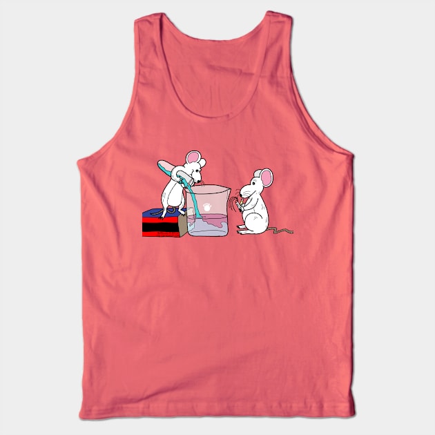 Lab Mice Tank Top by OutToLunch